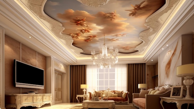 luxurious ceiling designs