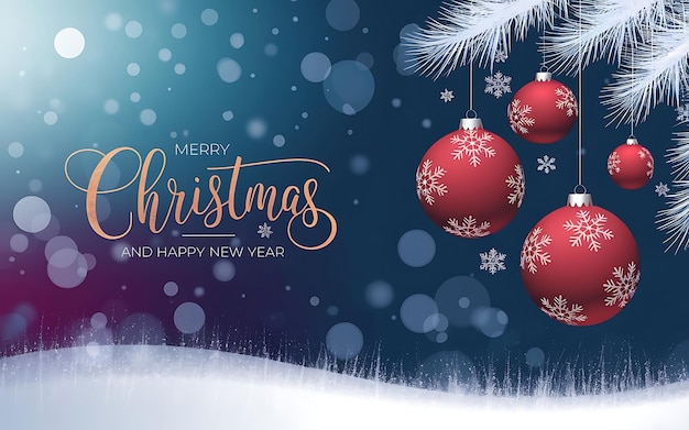 Luxurious Christmas Background and New Yearthemed Background for a Festive Holiday Season