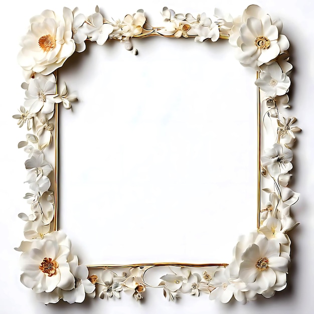 Luxurious Flower frame