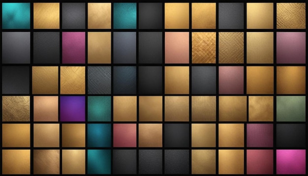 Luxurious Gold Bar Gradient Pattern with Glossy Finish on Dark Background