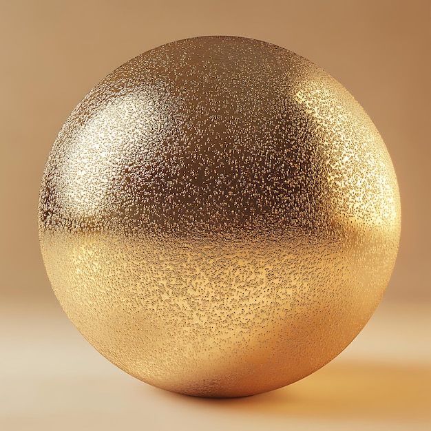 Photo luxurious golden textures and glittering spheres shimmering metallic background collection