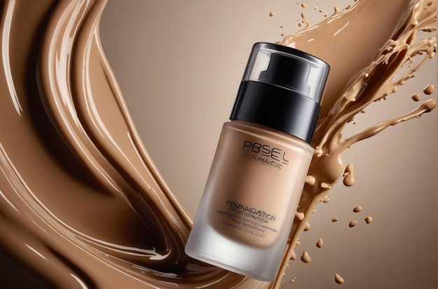 Luxurious Liquid Foundation Splash