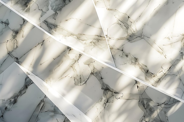 Luxurious Marble Geometric Pattern Wallpaper