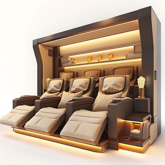 Luxurious Movie Theater Seats