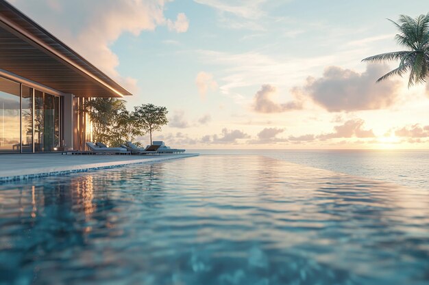 Luxurious Oceanfront Villa with Infinity Pool