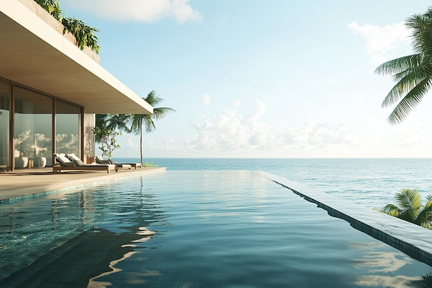 Luxurious Oceanfront Villa with Infinity Pool