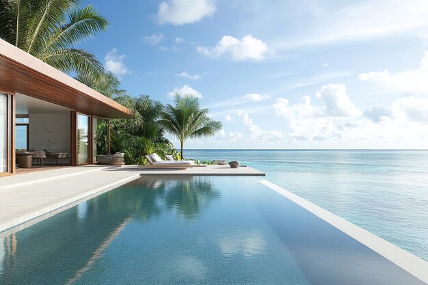 Luxurious Oceanfront Villa with Infinity Pool