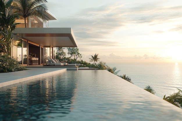 Luxurious Oceanfront Villa with Infinity Pool