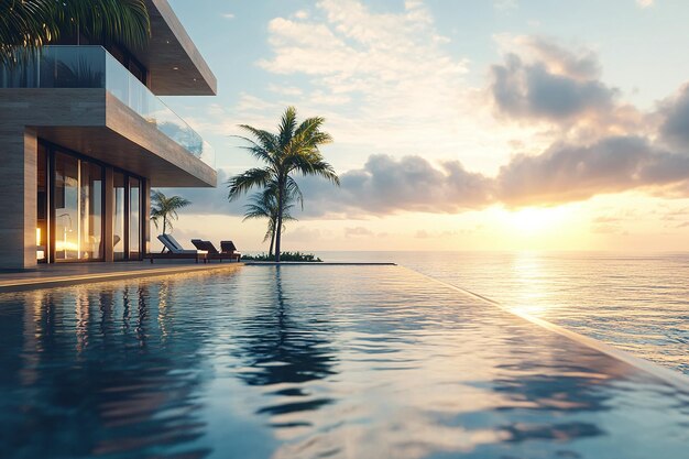 Luxurious Oceanfront Villa with Infinity Pool