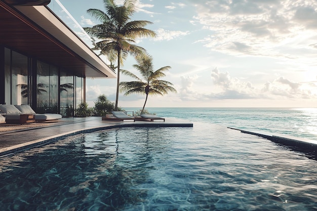 Luxurious Oceanfront Villa with Infinity Pool