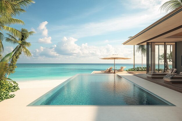 Luxurious Oceanfront Villa with Infinity Pool