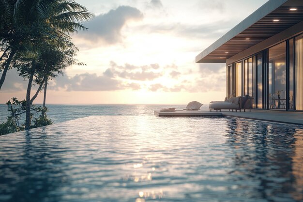 Luxurious Oceanfront Villa with Infinity Pool