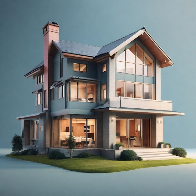 luxury 3d rendering