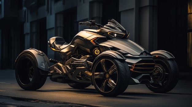 Luxury AIPowered Trike with Concierge Service For those seeking luxury in a threewheeler