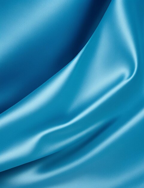 Photo luxury blue silk background