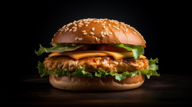 Luxury Chicken Burger By Famous World Chef