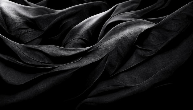 Luxury elegant black satin background