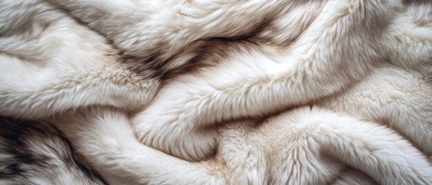 Luxury Faux Fur Texture Closeup Photograph