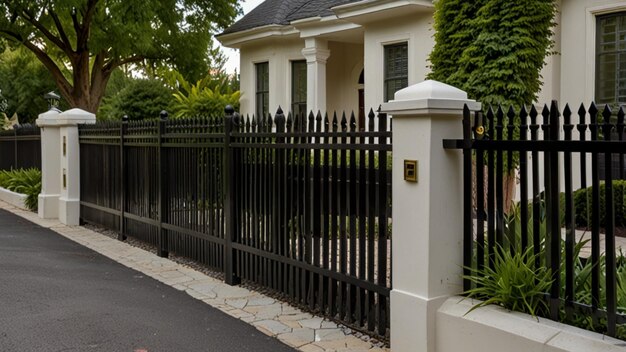 Photo luxury fence design