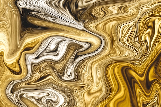 Luxury golden liquid marble background