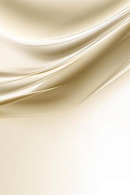 Luxury golden and white background for Banner Ai Generated