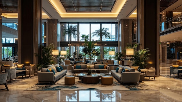 Luxury Hotel Lobby Interior Design