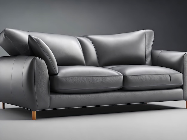 Luxury leather sofa