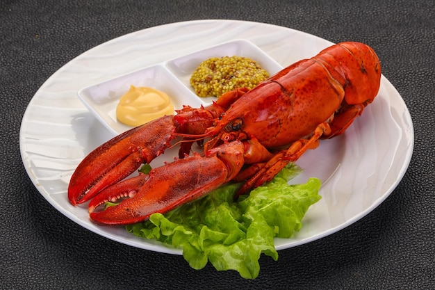 Luxury Lobster with sauce