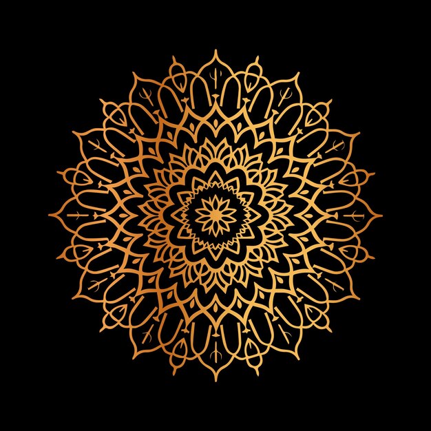 Photo luxury mandala background design template