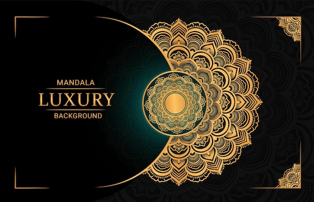 Luxury mandala background Premium Vector Pattern Template design