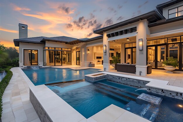 Luxury Modern Home with Pool and Spa