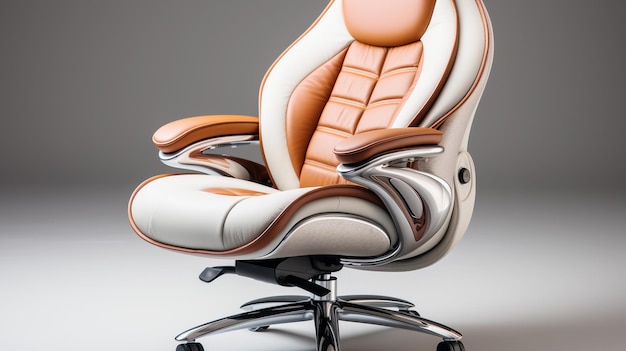 Luxury modern leather office chair comfortable and elegant