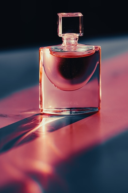 Luxury perfume bottle beauty and cosmetics