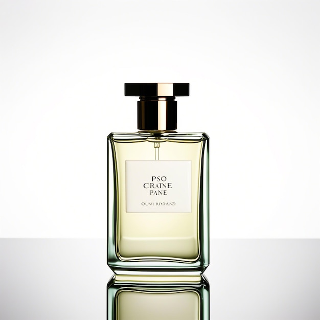 Luxury perfume bottle mockup