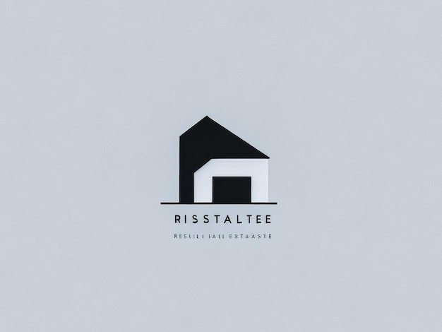 Luxury real estate logo collection with Black details