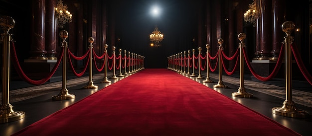 Luxury Red Carpet Entry