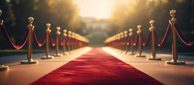 Luxury Red Carpet Entry