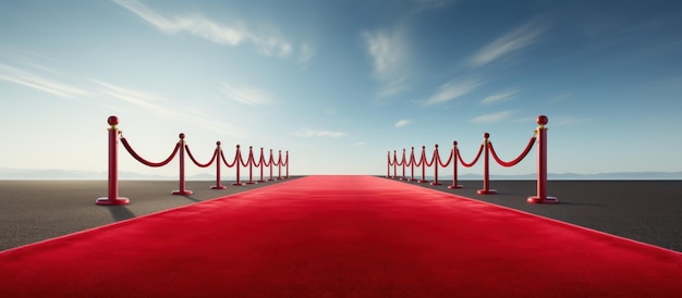 Luxury Red Carpet Entry