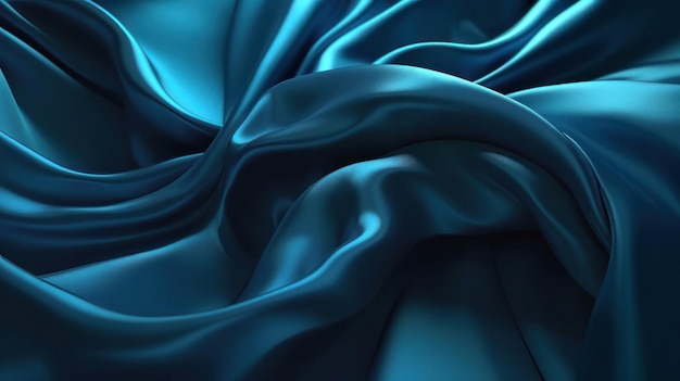 Luxury Silk Satin Curtain Background Generative ai