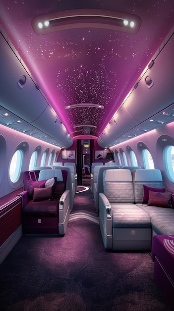 Photo luxury skyhigh comfort business class experience on a qatar 7878 dreamliner