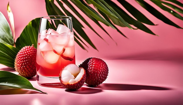 Photo lychee cocktail