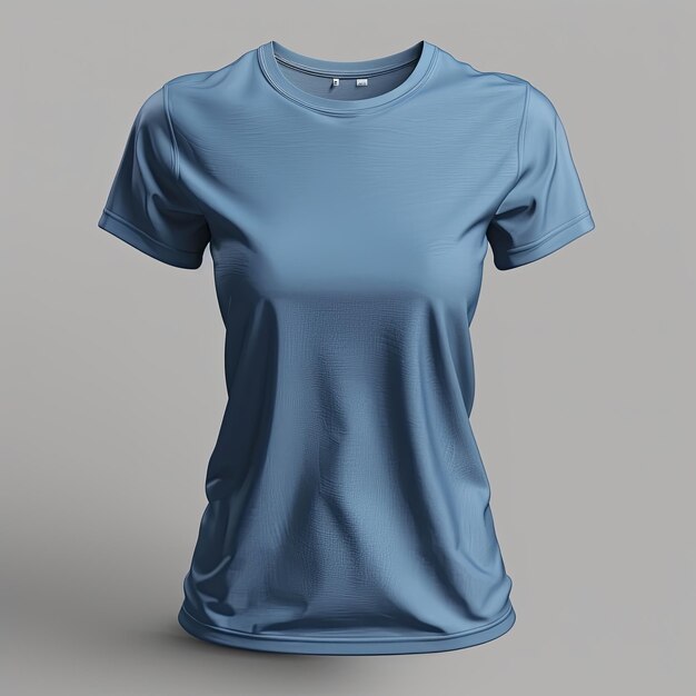 lycra shirt mockup Isolated on minimal background