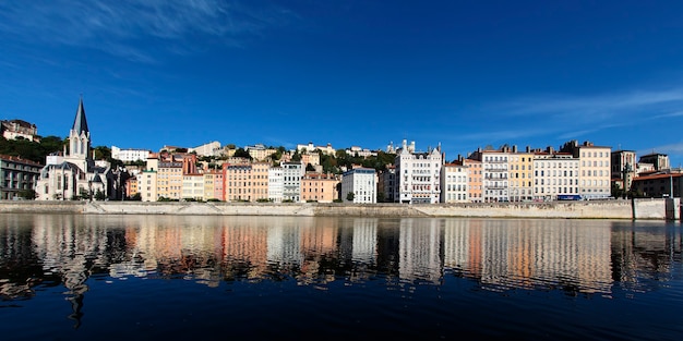 Lyon panoramic view, France