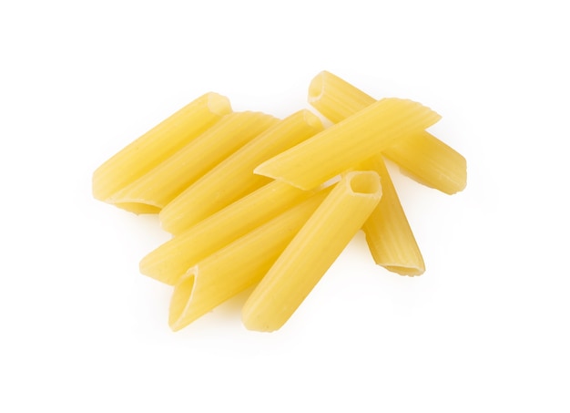 Macaroni isolated on a white background