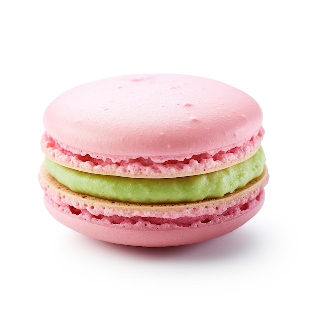 Macaroon Isolated on White Background