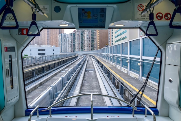 Macau Light Rapid Transit MLRT Taipa LineThe light rail system connects Taipa and Cotai areas