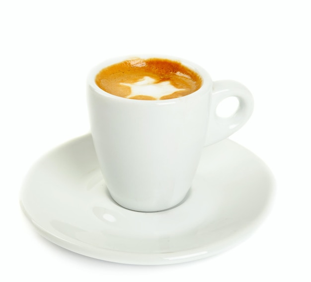 Macchiato isolated