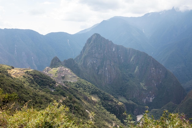 Machu Picchu in the Cusco region of Peru