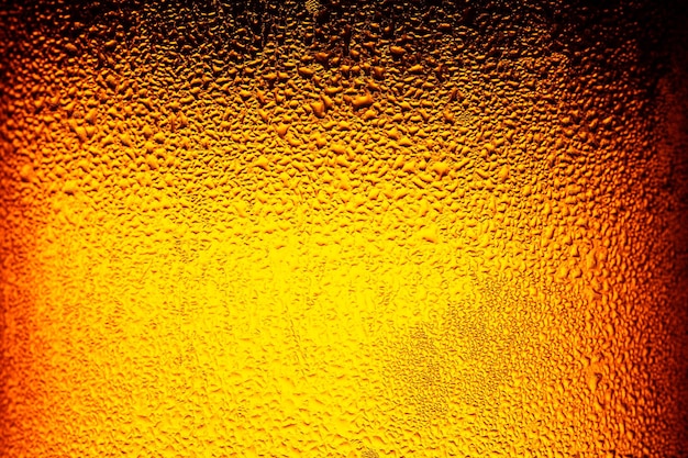 Macro beer bottle background,Beer background ,Water drops background