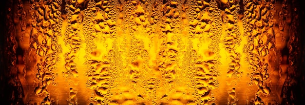 Macro beer bottle background,Beer background ,Water drops background